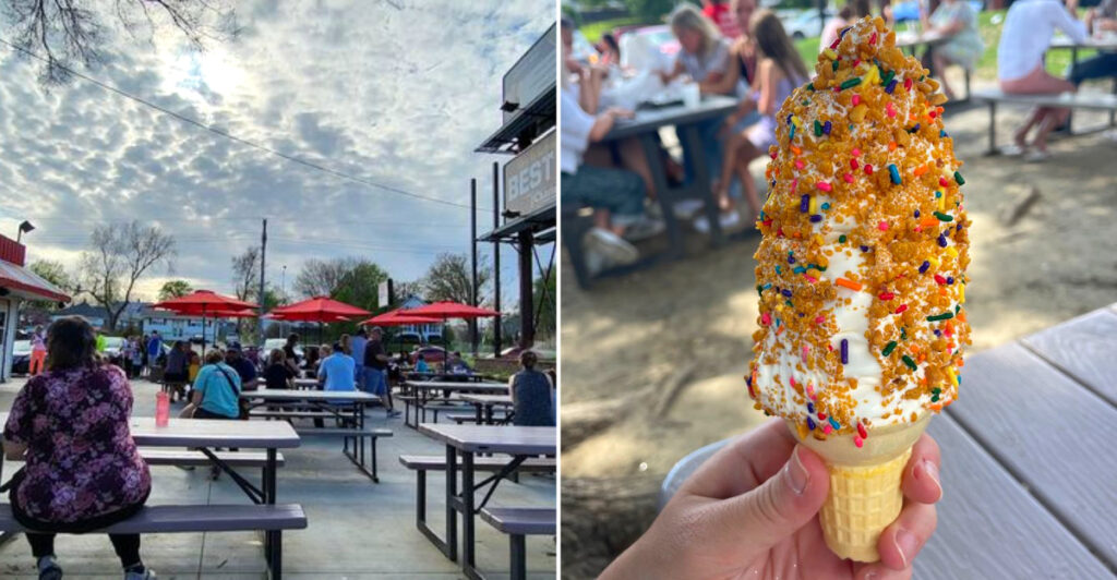 This Old-School Nebraska Ice Cream Stand Has Served Cones, Sundaes, and Burgers Since 1969