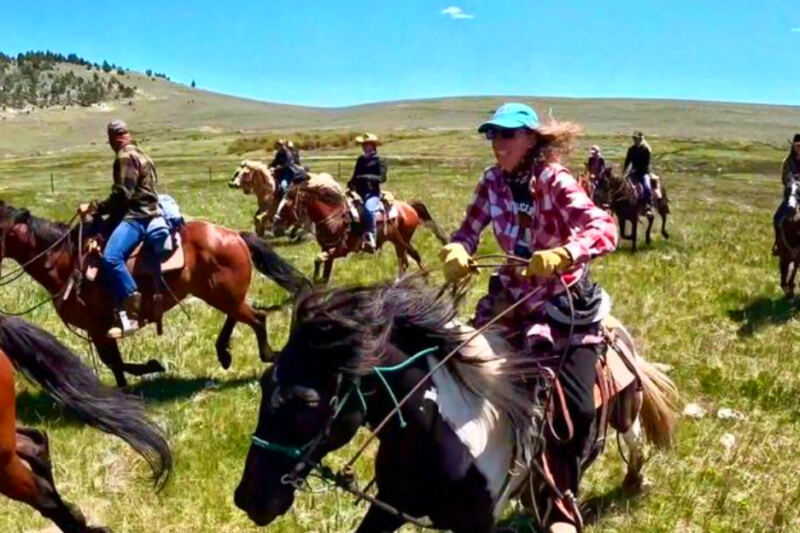 This Remote Idaho Ranch Takes Experienced Riders on a 70-Mile Horse Drive With Two Nights of Camping
