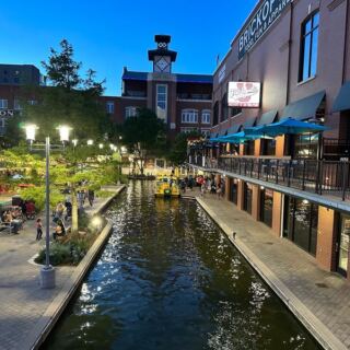This Old Oklahoma City Warehouse District Became a Canal-Lined Riverwalk Locals Brag About