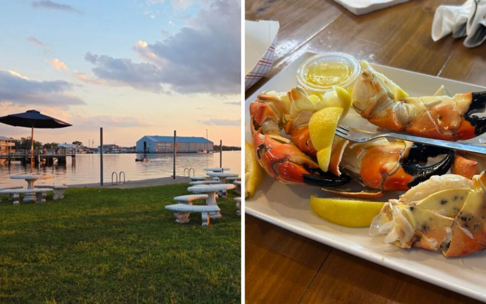 This Florida Seafood Shack Is Known For Fresh Crab And Dockside Views