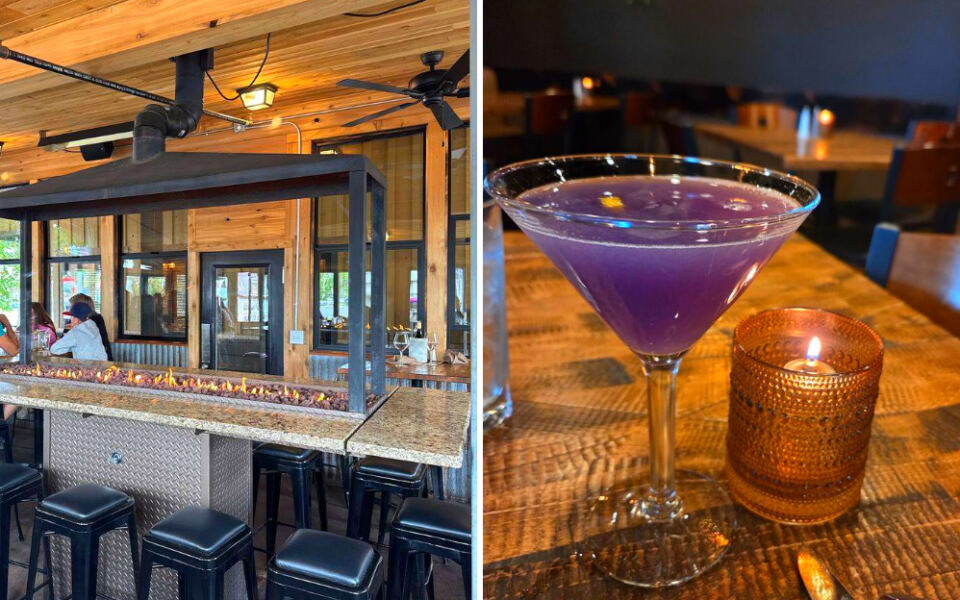 This Post Falls Bistro Has a Fireplace Patio, Twice-Daily Happy Hour, and Creative Cocktails