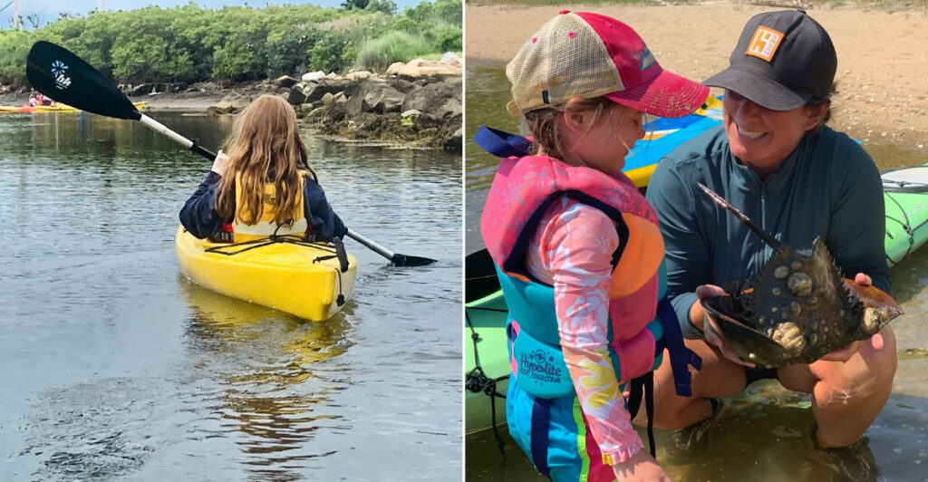 This Rhode Island Paddle Tour Turns Great Salt Pond Into A Nature Classroom
