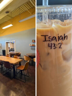 This Twin Falls Coffee Shop Pairs Signature Drinks and Hearty Breakfasts With Bible Verses on Its Cups
