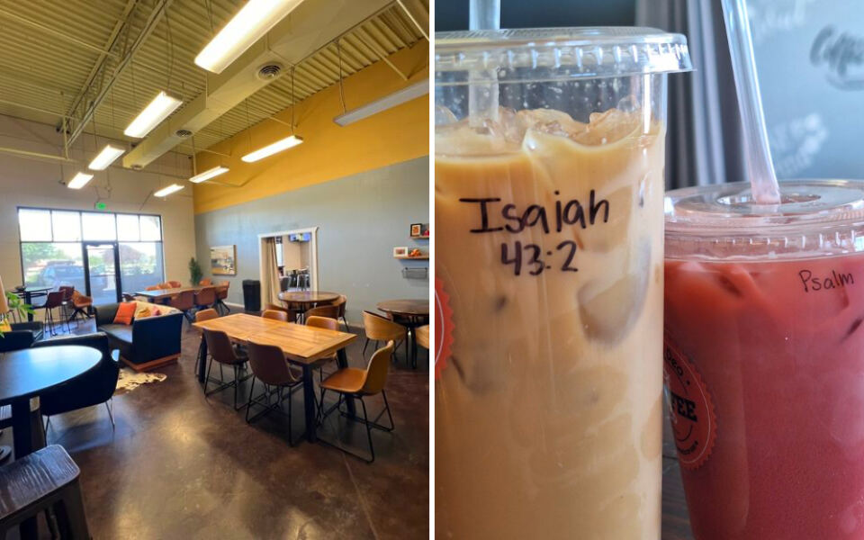 This Twin Falls Coffee Shop Pairs Signature Drinks and Hearty Breakfasts With Bible Verses on Its Cups