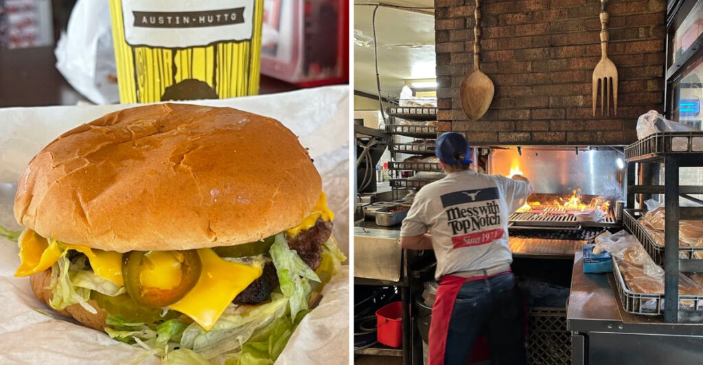 This Texas Drive-In Still Charcoal-Grills Its Burgers Like It’s 1971