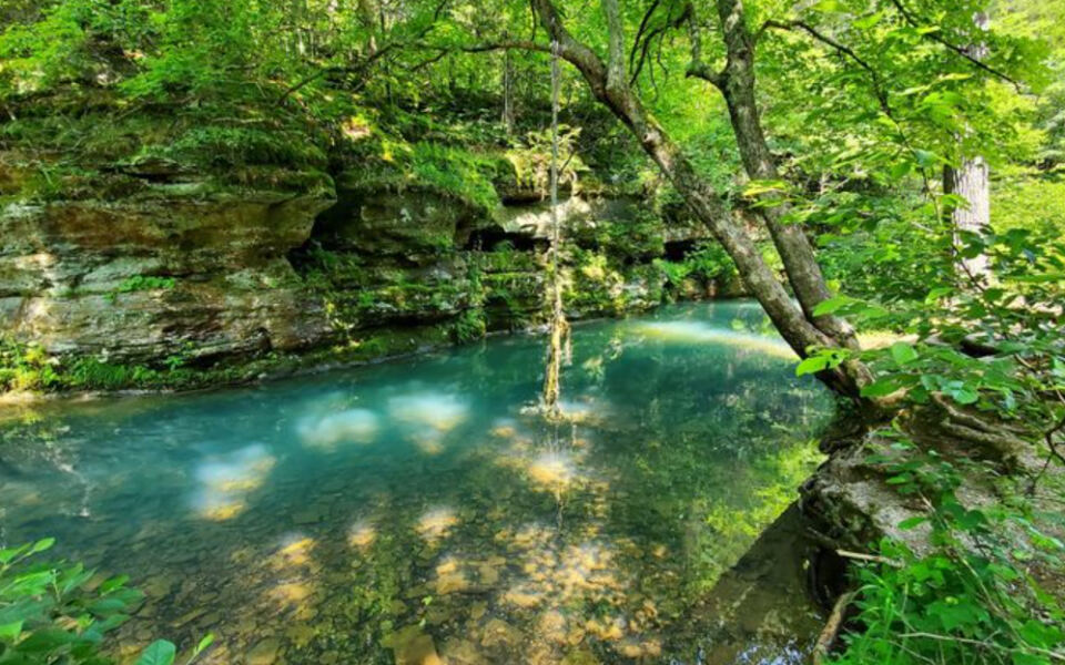 This Illinois Swimming Hole Feels Like a Secret Oasis on a Hot Summer Day