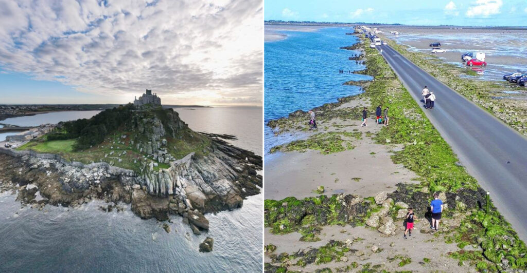 14 Places Around The World Where The Tide Completely Transforms The Landscape