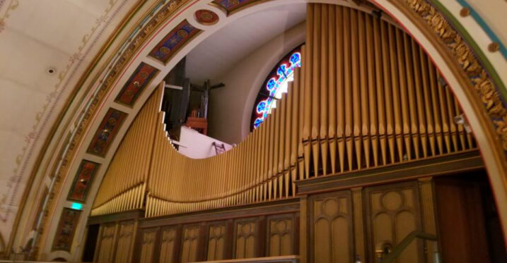This Boise Cathedral Has 2,900 Organ Pipes, Century-Old Stained Glass, and a Surprising Unfinished Detail