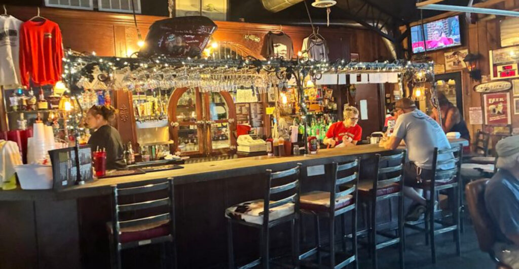 The Oklahoma Saloon Where Bikes, Lake Views, and Live Music All Come Together