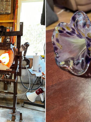 This Nashville Glassblowing Studio Hands First-Timers The Tools To Shape Molten Glass Into Their Own Keepsake