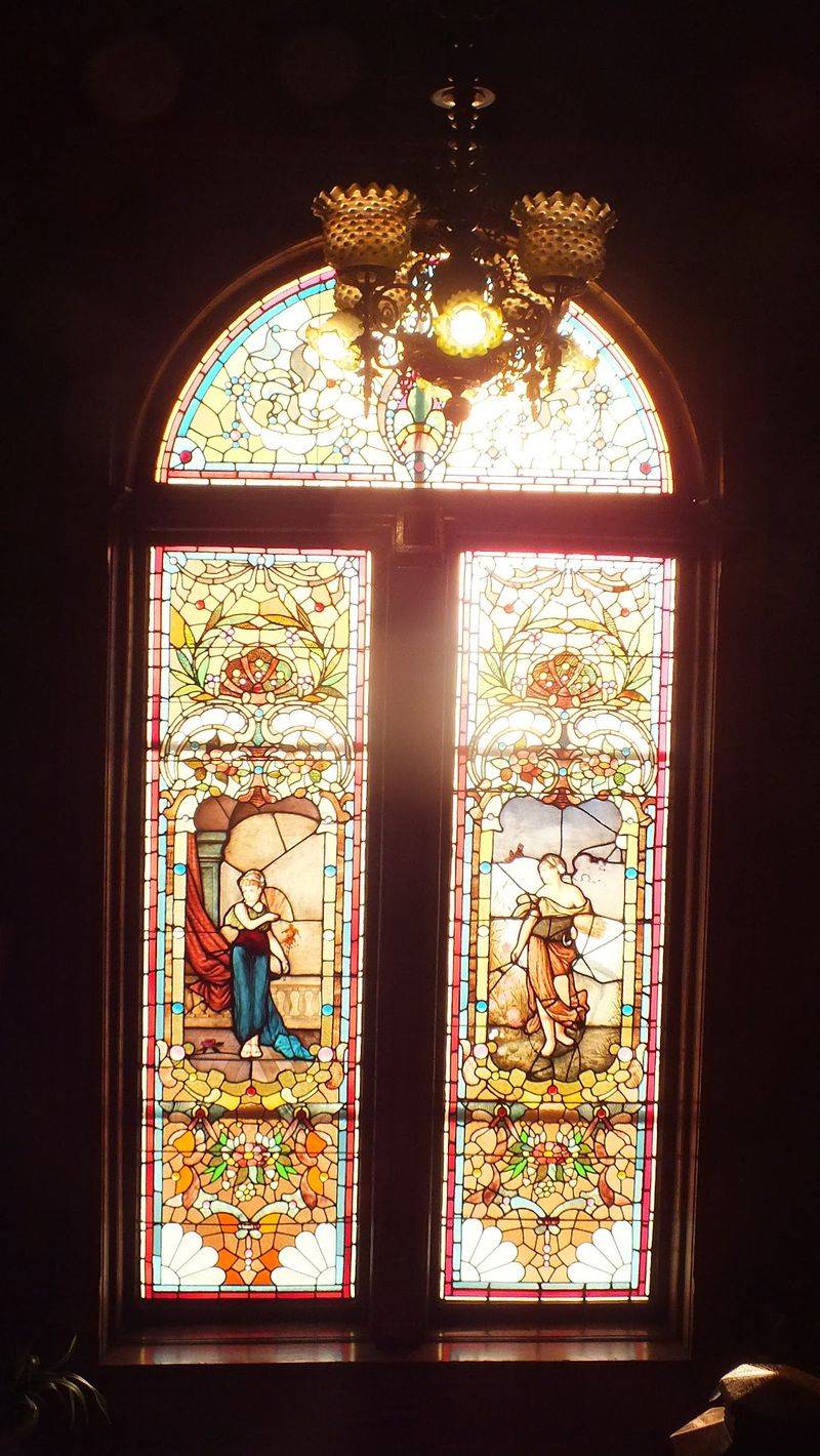 639 Panes of Light: The Stained Glass Throughout the Mansion 639 Panes of Light: The Stained Glass Throughout the Mansion