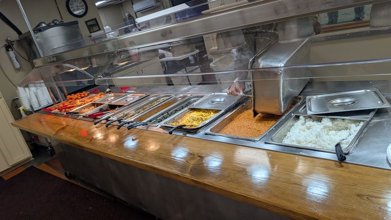 A Barbecue Buffet on Whitman Street A Barbecue Buffet on Whitman Street