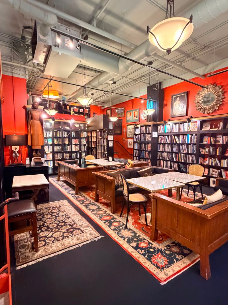 A Bookstore and Bubbly Bar Hidden Inside the Grove Arcade A Bookstore and Bubbly Bar Hidden Inside the Grove Arcade