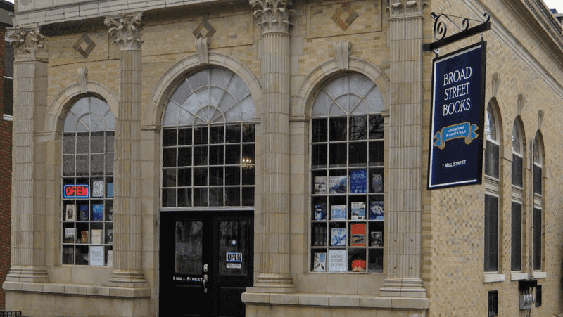 A Branchville Bookshop With A Bank-Building Past A Branchville Bookshop With A Bank-Building Past