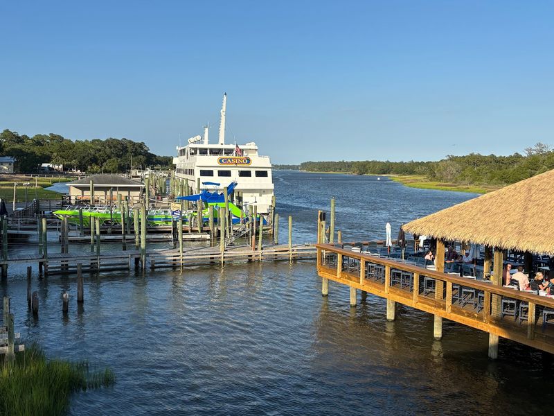 A Brand-New Tiki Hut Over the River