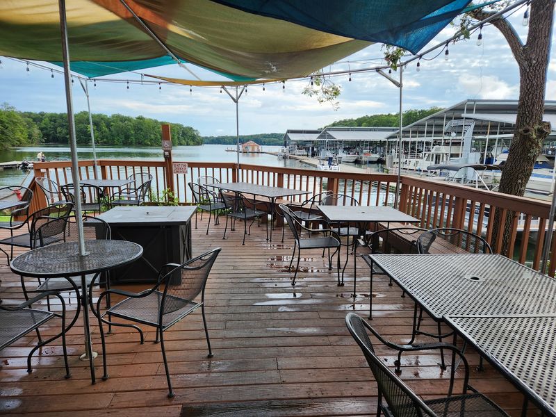 A Cafe at the Edge of Harrison Bay A Cafe at the Edge of Harrison Bay