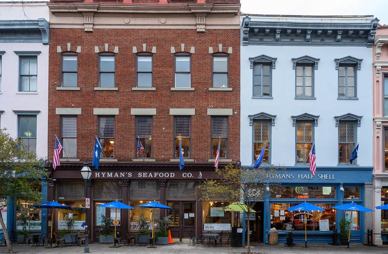 A City Block of Seafood History in Downtown Charleston