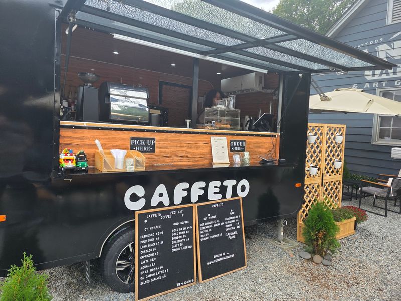 A Colombian Coffee Trailer Parked in NoDa