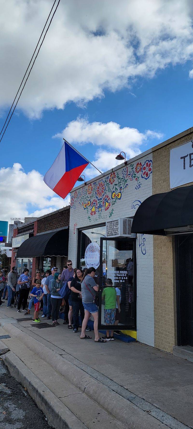 A Czech Café on a Oklahoma Main Street