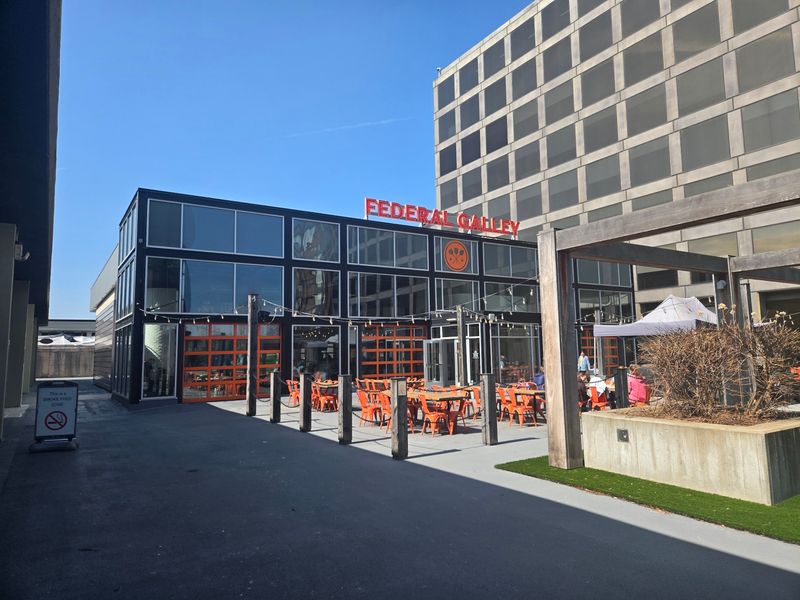 A Former Bank Turned Food Hall at 200 Children's Way A Former Bank Turned Food Hall at 200 Children's Way