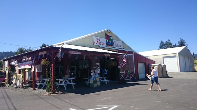 A Fruit Loop Landmark Just Outside Hood River A Fruit Loop Landmark Just Outside Hood River
