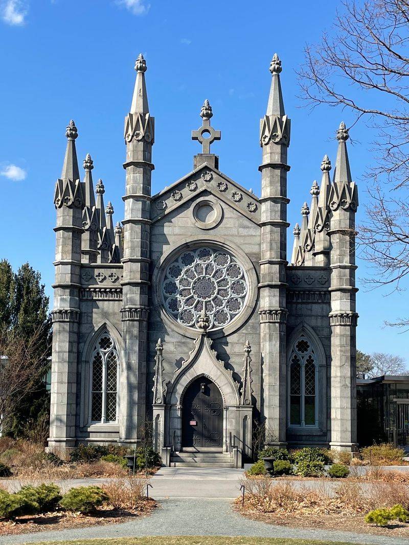 A Gothic Revival Story Carved in Granite A Gothic Revival Story Carved in Granite