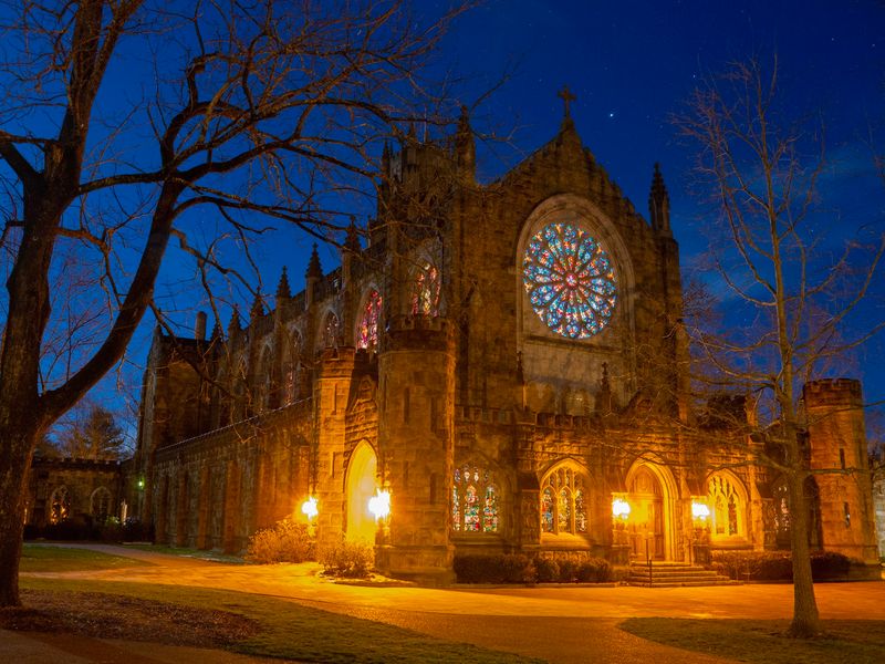 A Gothic Wonder Rising From the Trees A Gothic Wonder Rising From the Trees