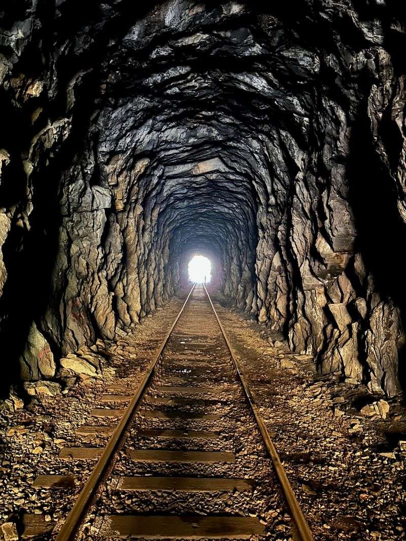 A Hand-Carved Tunnel From the 1890s