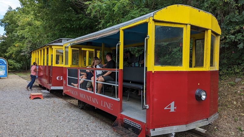A Heritage Rail Stop on Asheville's Edge
