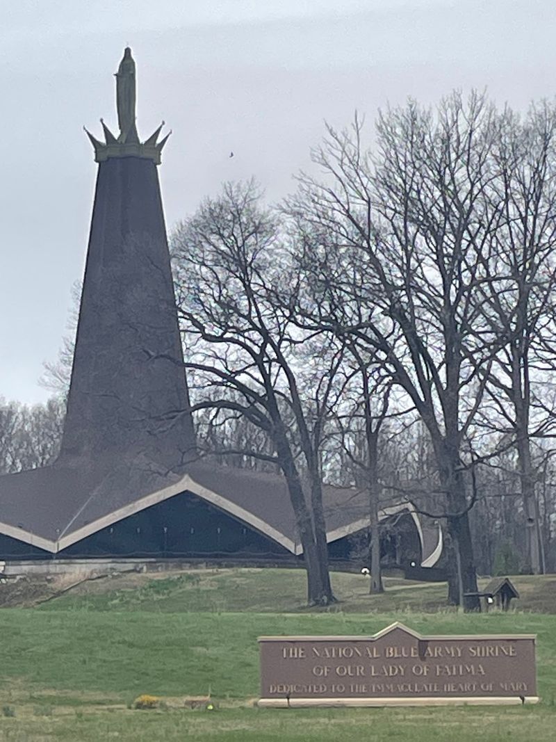 A Hilltop Shrine In Asbury