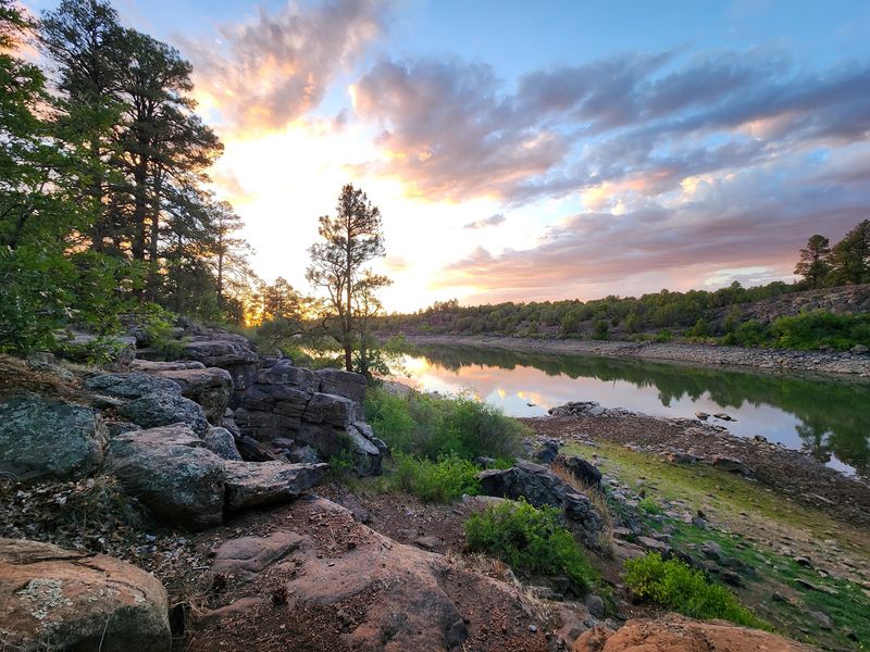 A Lake That Plays by Nature's Rules