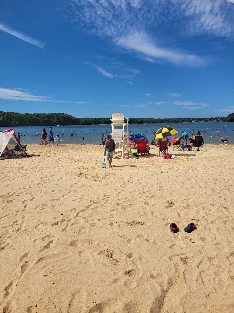 A Lakefront Beach in Spotsylvania County