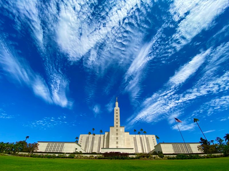 A Landmark Rising Above Santa Monica Boulevard