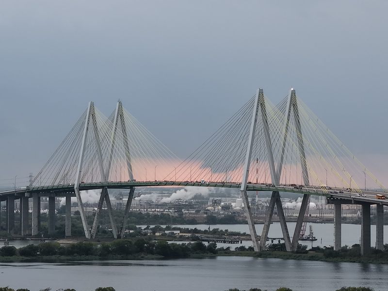 A Landmark Rising Over the Houston Ship Channel A Landmark Rising Over the Houston Ship Channel