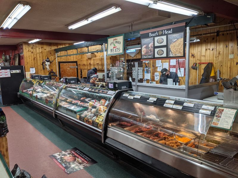 A Meat Counter Cut Fresh By Hand A Meat Counter Cut Fresh By Hand