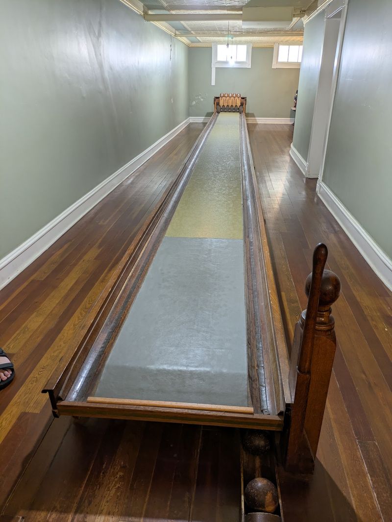 A Million-Dollar Bowling Lane Hiding in the Basement A Million-Dollar Bowling Lane Hiding in the Basement