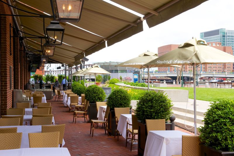 A Patio Made for Harbor Evenings A Patio Made for Harbor Evenings