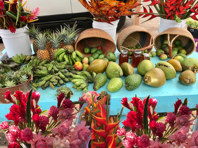 A Rainbow Of Tropical Fruit