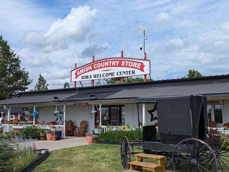 A Roadside Stop Just Over the Line A Roadside Stop Just Over the Line