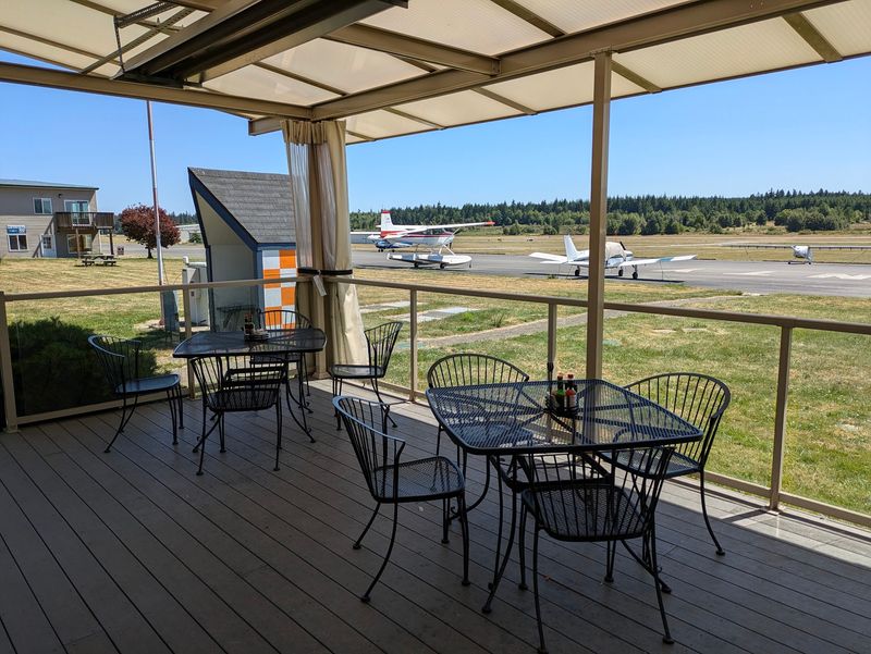 A Runway-Side Table In Port Townsend A Runway-Side Table In Port Townsend