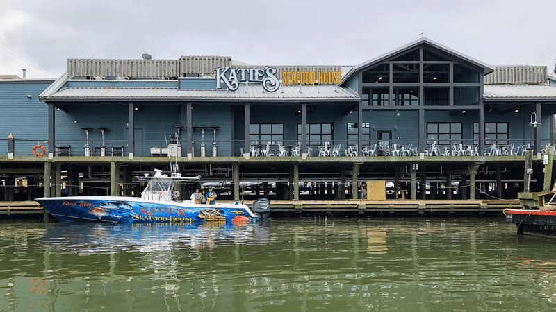 A Seafood House on Galveston's Working Wharf A Seafood House on Galveston's Working Wharf