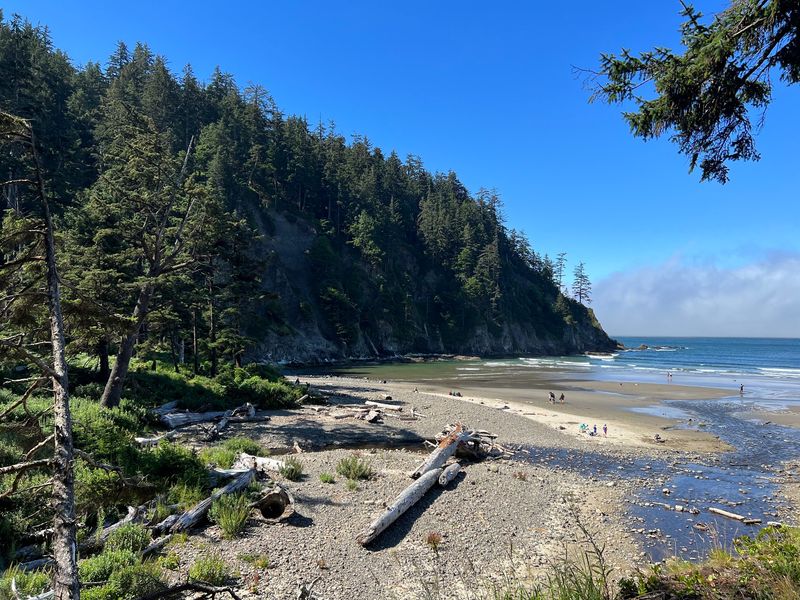 A Sheltered Cove Tucked Below Oswald West State Park A Sheltered Cove Tucked Below Oswald West State Park