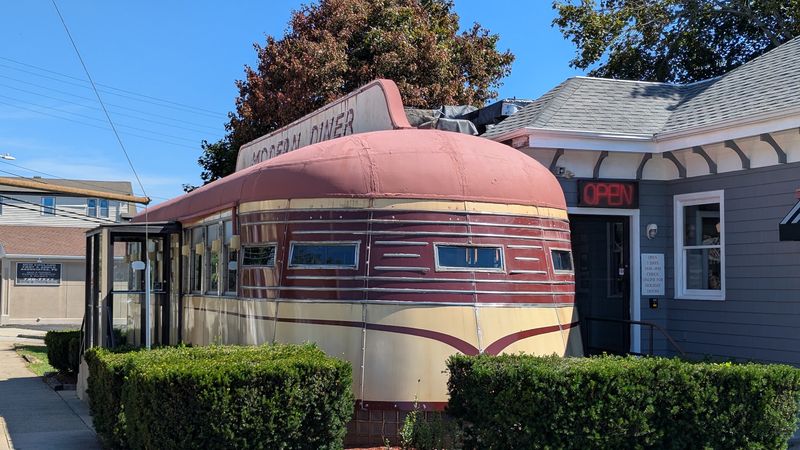 A Streamliner Parked on East Avenue