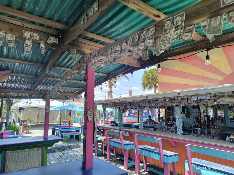 A Tiki Shack Bursting With Color A Tiki Shack Bursting With Color