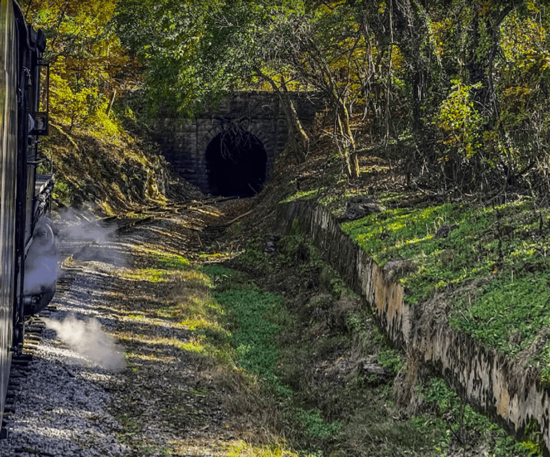 A Tunnel Carved In 1857 A Tunnel Carved In 1857