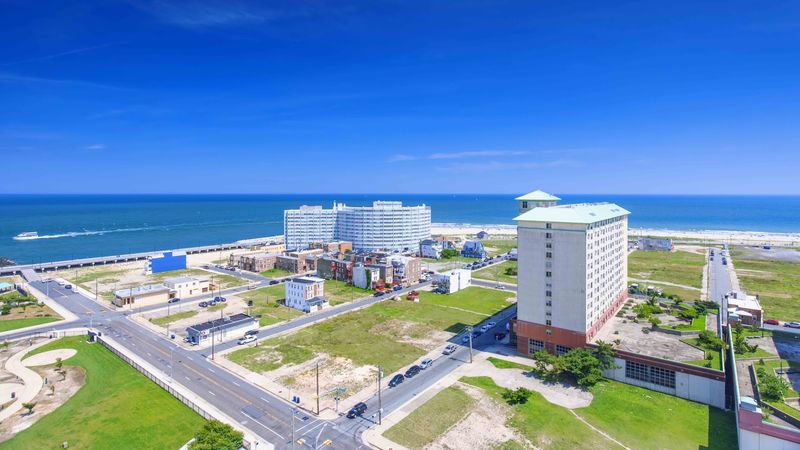 A View of City and Ocean