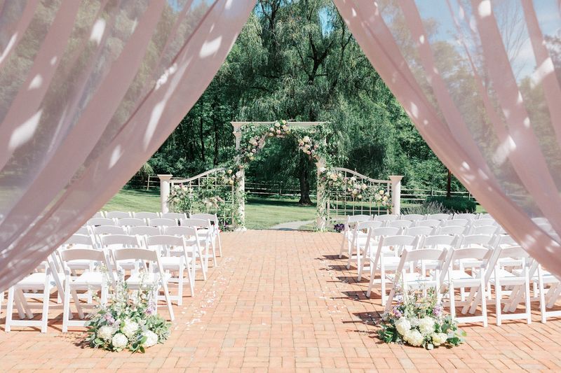 A Wedding Setting With A Private Feel A Wedding Setting With A Private Feel