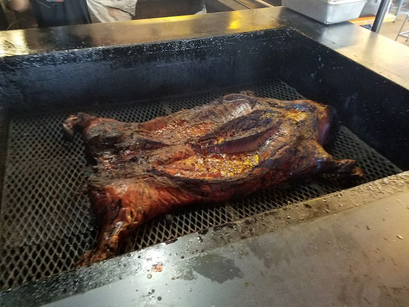 A Whole Hog Pit at the Heart of It A Whole Hog Pit at the Heart of It