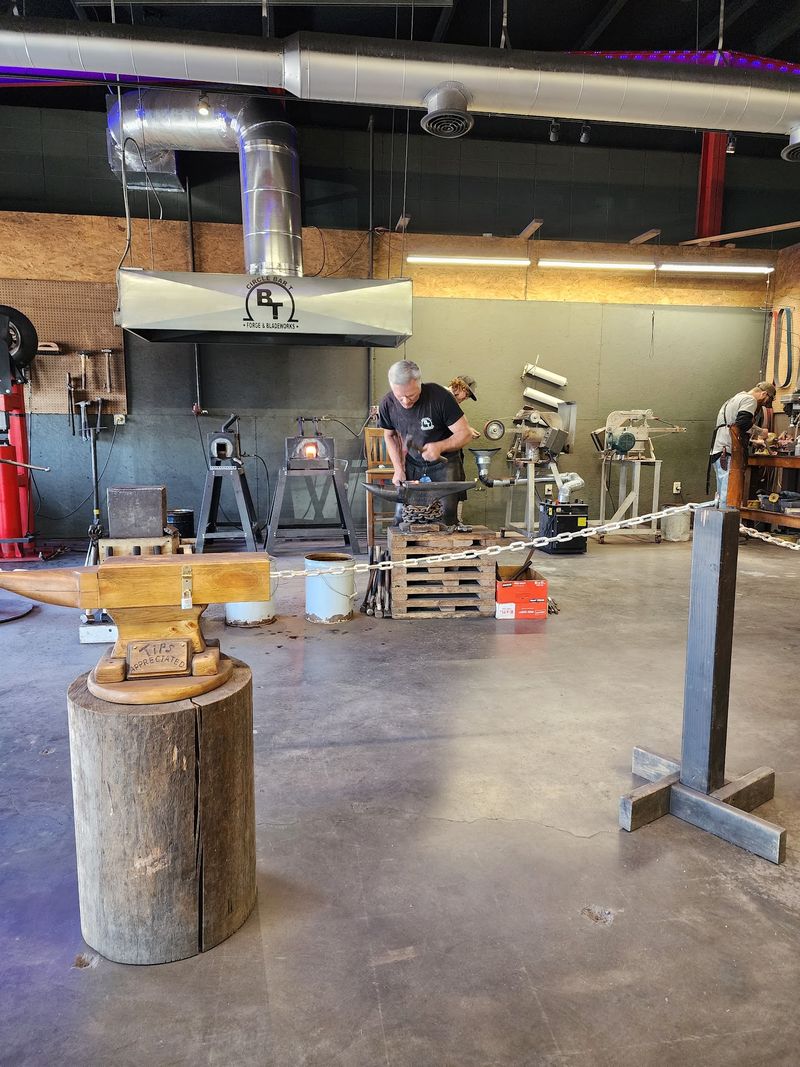 A Working Forge on Teaster Lane