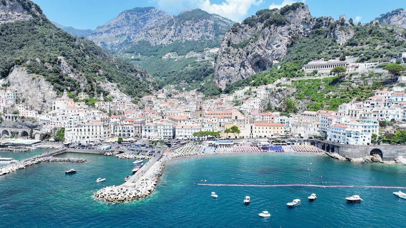 Amalfi Coast Road - Italy Amalfi Coast Road - Italy